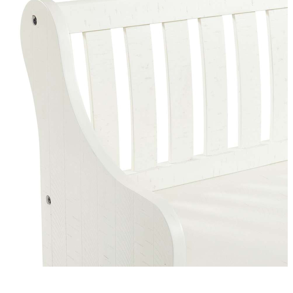 Stone White Dining Pew Bench | Ellesime International 