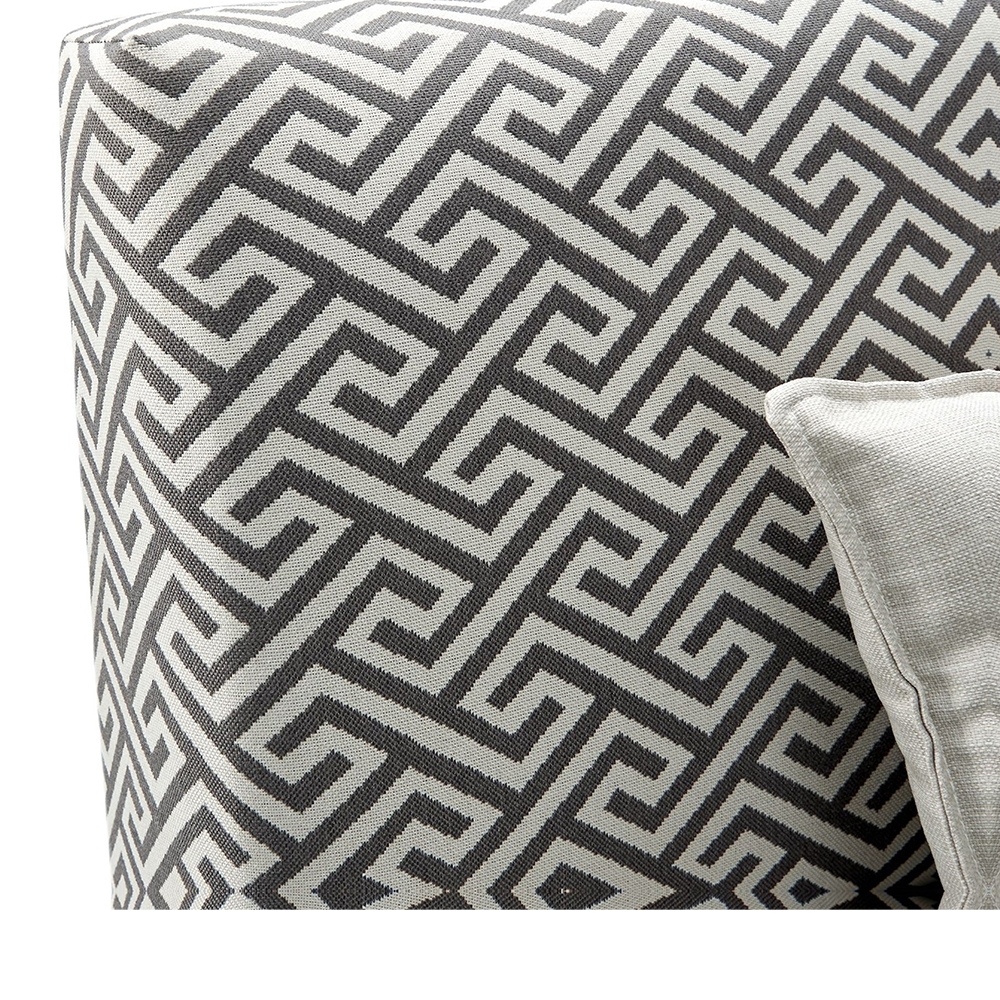 Gramercy Dining Sofa With 7 Pillows  | Ellesime International 