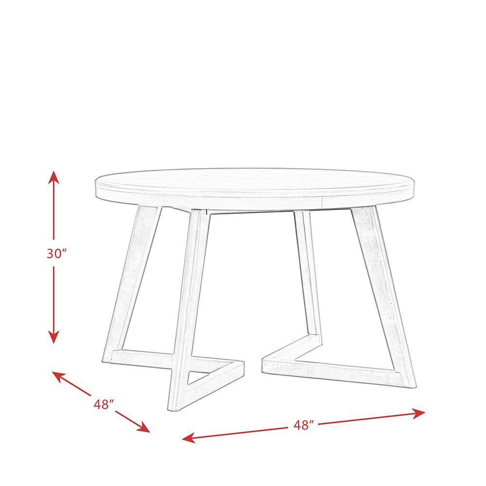 Cross Round Dining Table | Ellesime International 