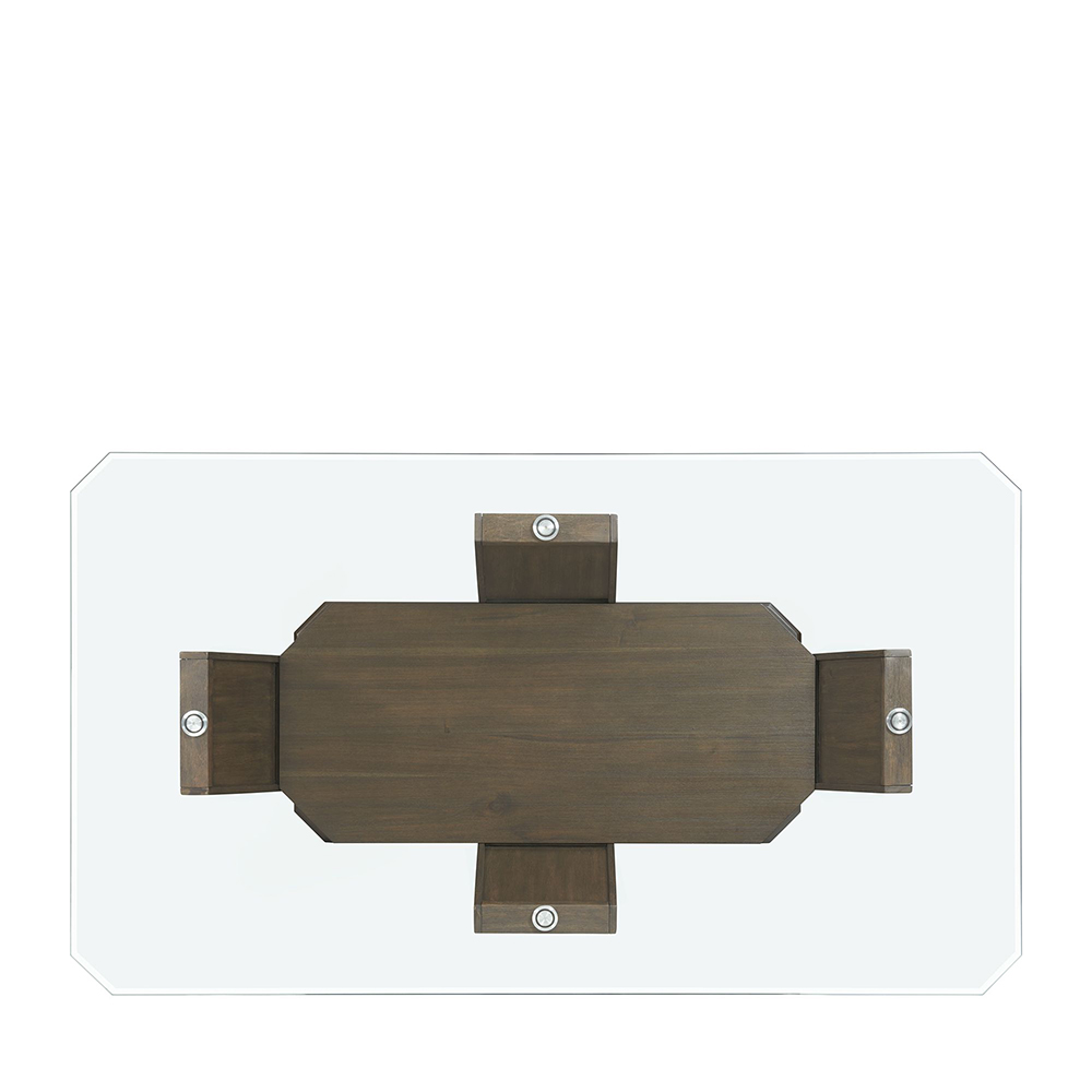Dapper Walnut Rectangular Table | Ellesime International 