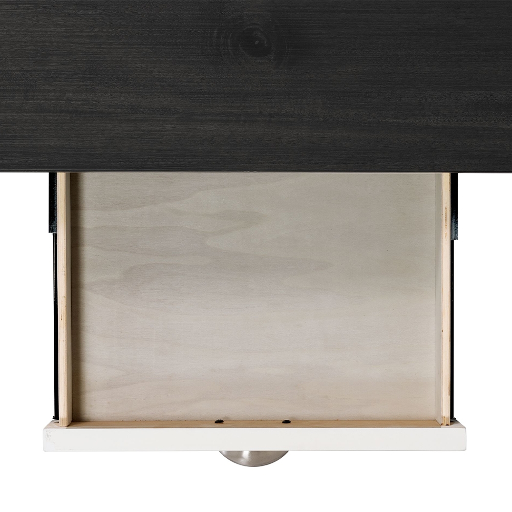 Kayla Two Tone Counter Table With Grey Top | Ellesime International 