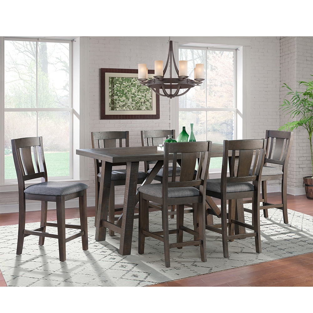 Ellesime International  | Cash Counter Seven Piece Set ( Dining Table, Six Side Chairs )