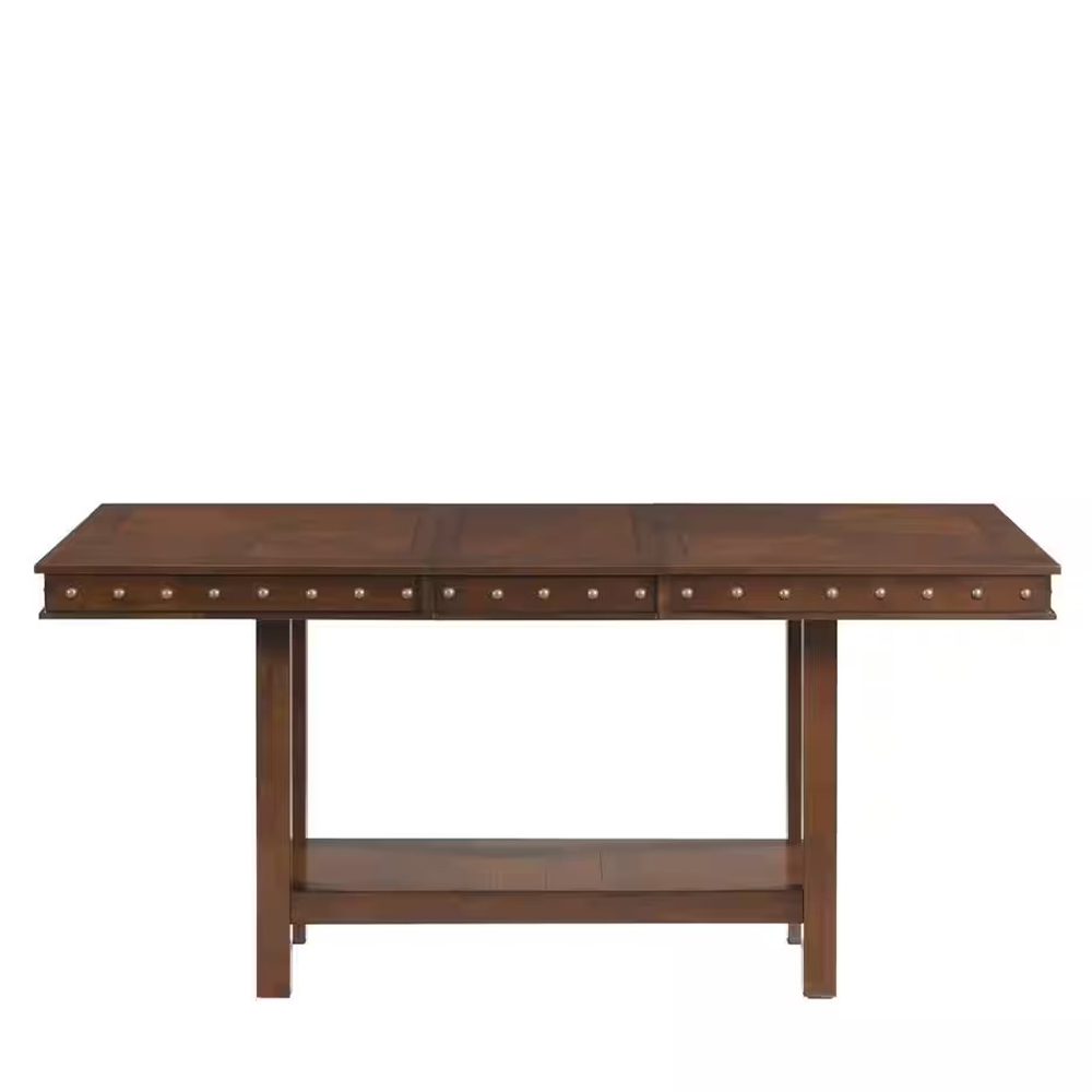 Prescott Counter Eight Piece Set ( Dining Table, Six Side Chairs, Server ) | Ellesime International 