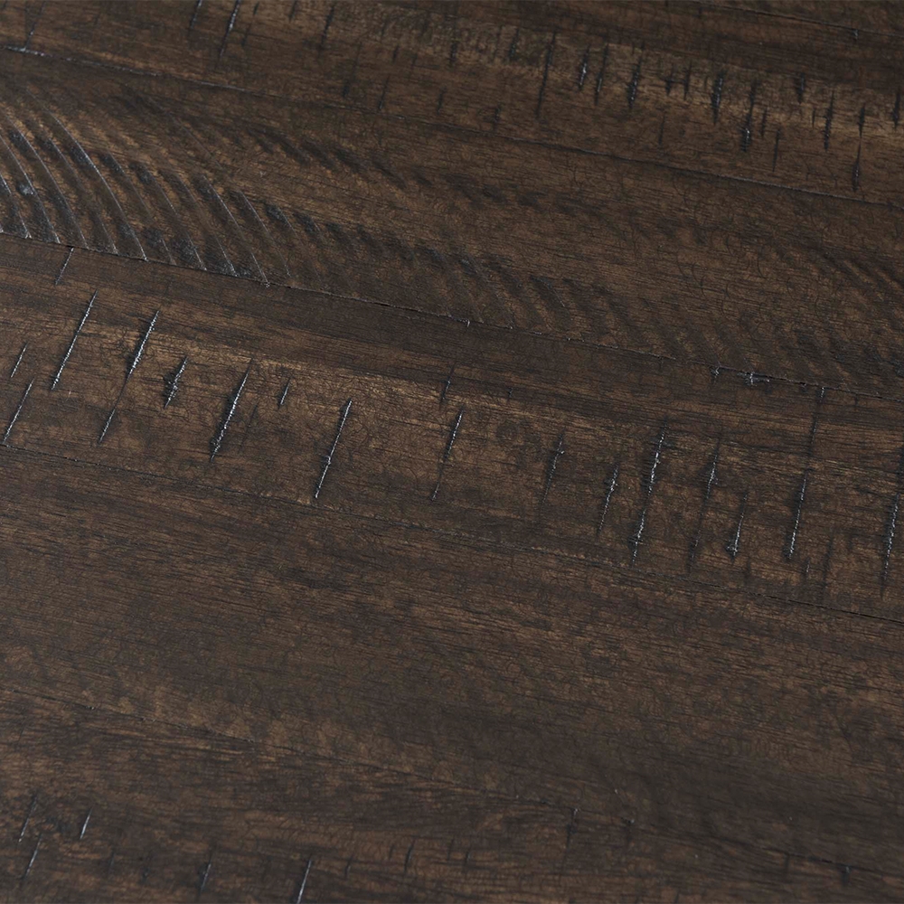 Stone Round Dining Seven Piece Set ( Dining Table, Six Swirl Back Side Chairs ) | Ellesime International 