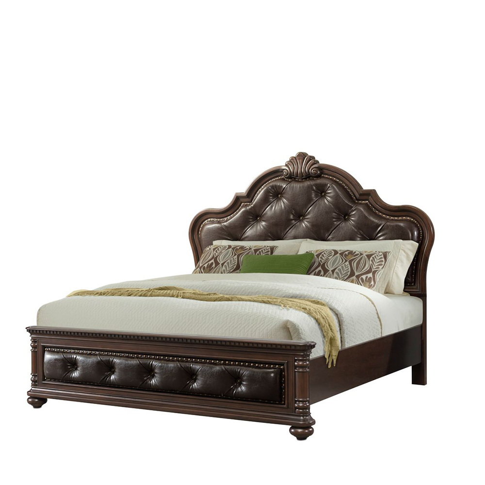 Classic Four Piece Set with Queen Bed ( Dr, Mr, Chest and Bed ) | Ellesime International 