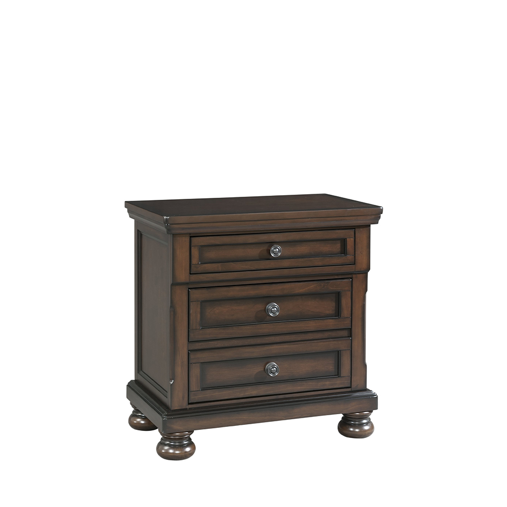 Kingston Four Piece Set with Queen Storage Bed ( Dr, Mr, NS and Bed ) | Ellesime International 