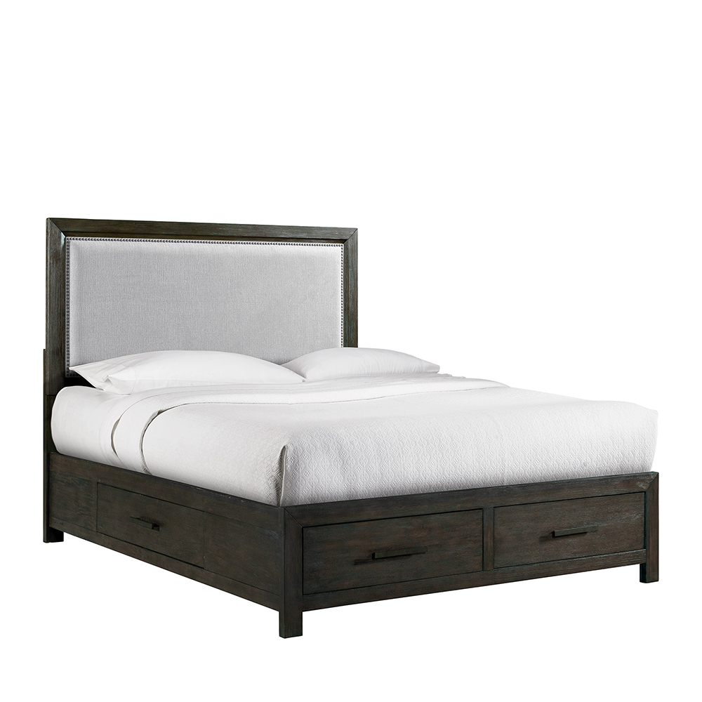 Shelby Four Piece Set with Queen Bed ( Dr, Mr, NS and Bed ) | Ellesime International 