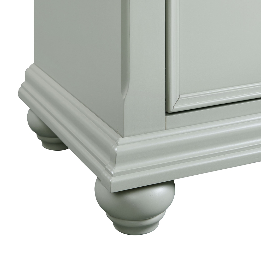 Slater Grey Four Piece Set with Queen Storage Bed ( Dr, Mr, Chest and Bed ) | Ellesime International 