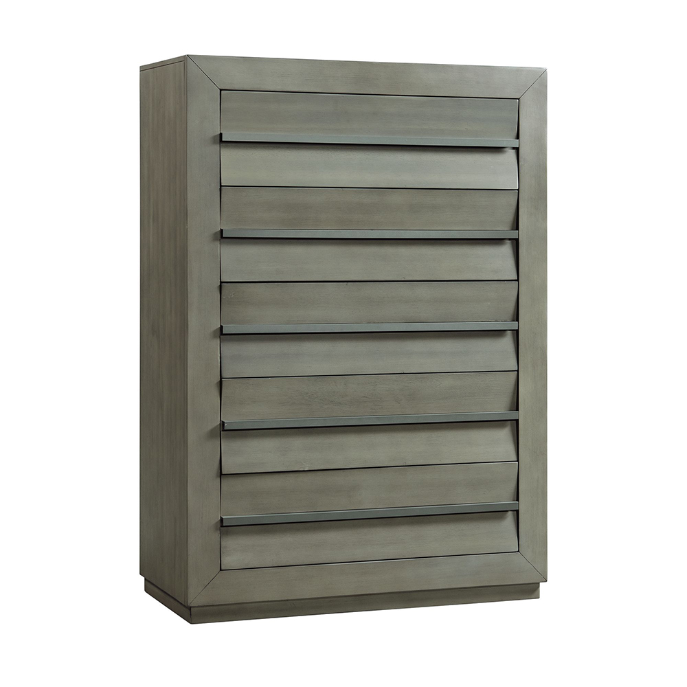 Zig Four Piece Set with Queen Storage Bed ( Dr, Mr, Chest, and Bed ) | Ellesime International 