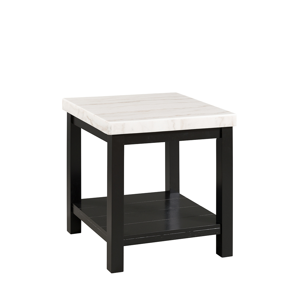 Ellesime International  | Marcello White End Table