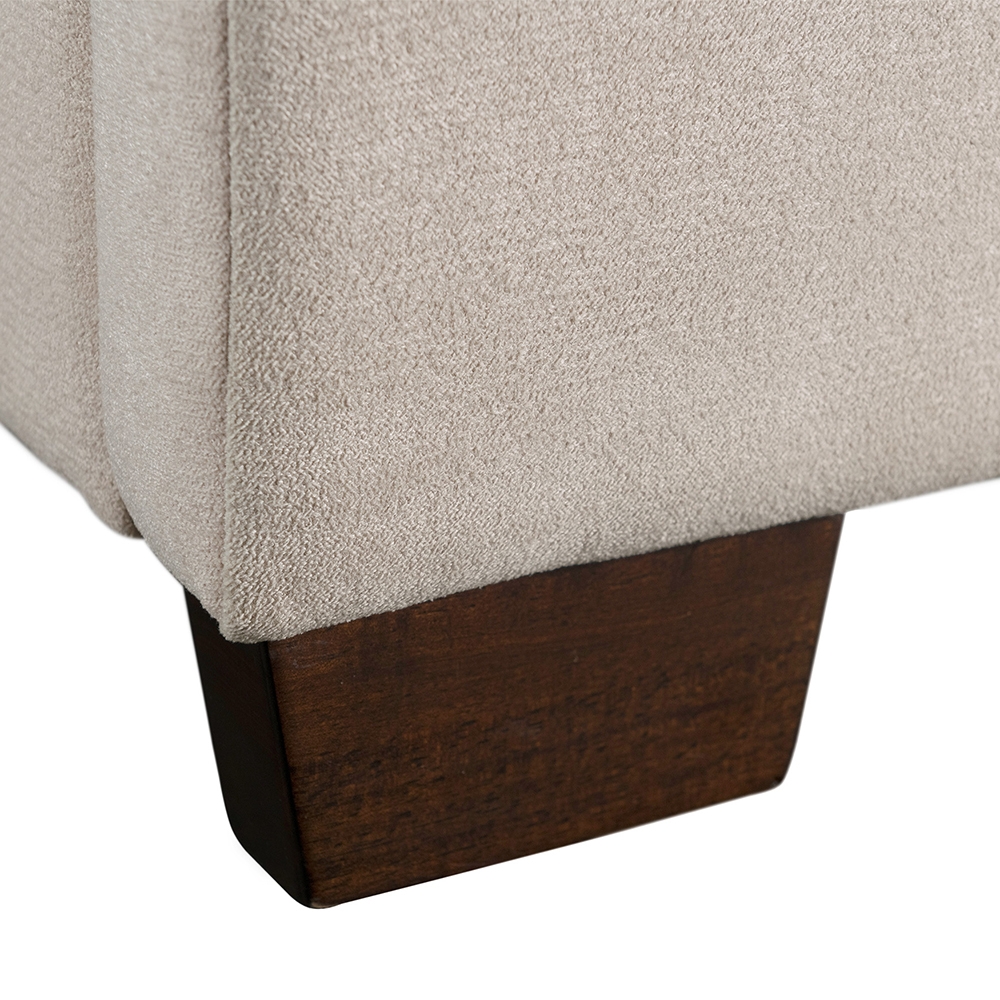 Magnolia Upholstered King Storage Beds ( Sand ) | Ellesime International 
