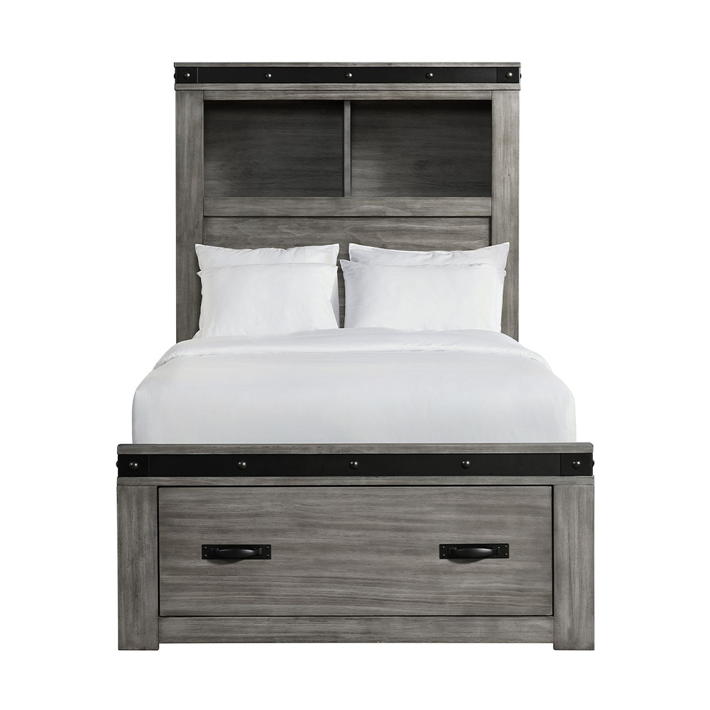 Wade Youth Three Piece Set with Twin Storage Bed ( Youth Dr, Mr, and Bed ) | Ellesime International 